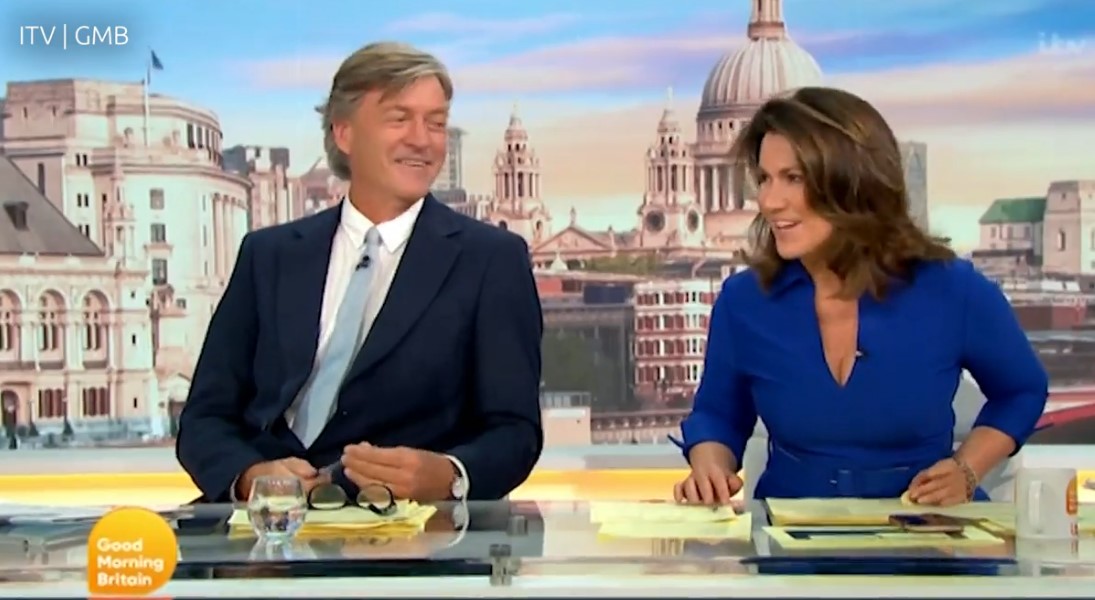 Richard Madeley shocks GMB co-star as he interrupts her – and she’s left speechless