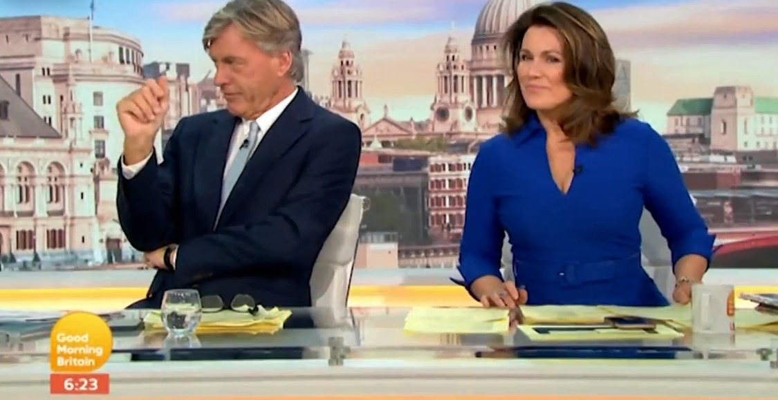 Richard Madeley shocks GMB co-star as he interrupts her – and she’s left speechless