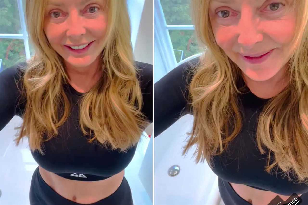 Carol Vorderman, 61, shows off her stunning hourglass figure on night out after revealing her fitness secrets