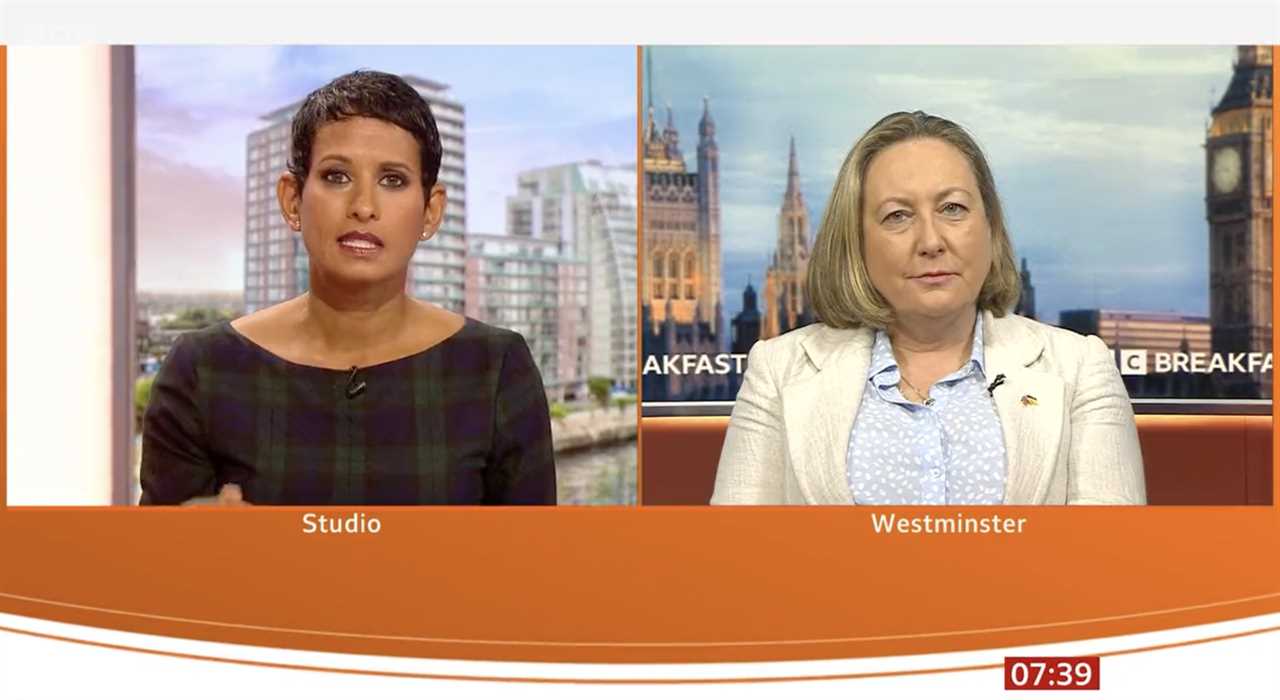 BBC Breakfast viewers slam Naga Munchetty for talking over guest in ‘disgraceful and biased’ interview