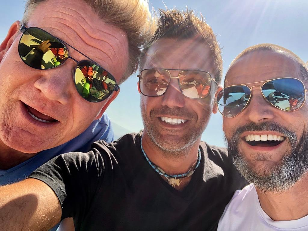 Gordon Ramsay, Gino D'Acampo and Fred Sirieix