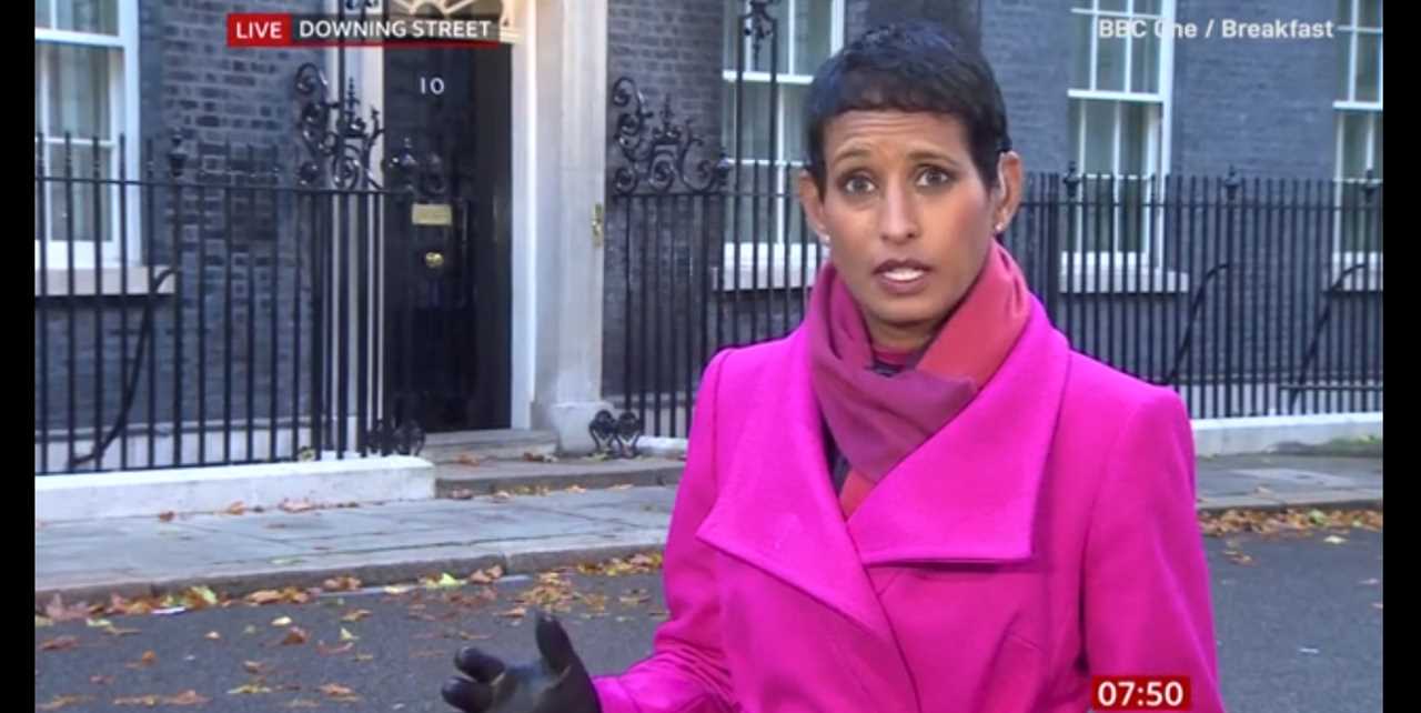 BBC Breakfast’s Naga Munchetty awkwardly ‘snubbed’ by Larry the cat