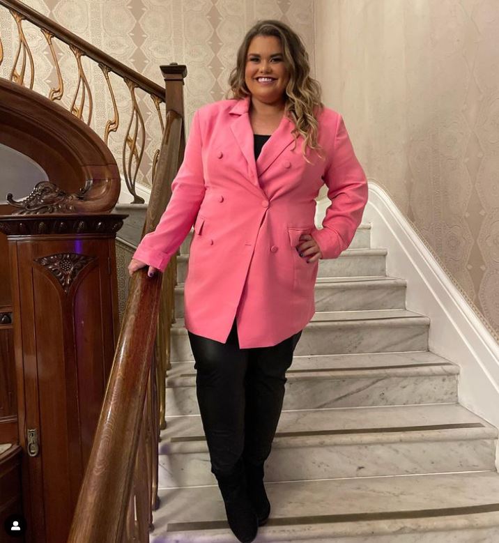 Gogglebox’s Amy Tapper looks slimmer than ever in pink after hinting at show return