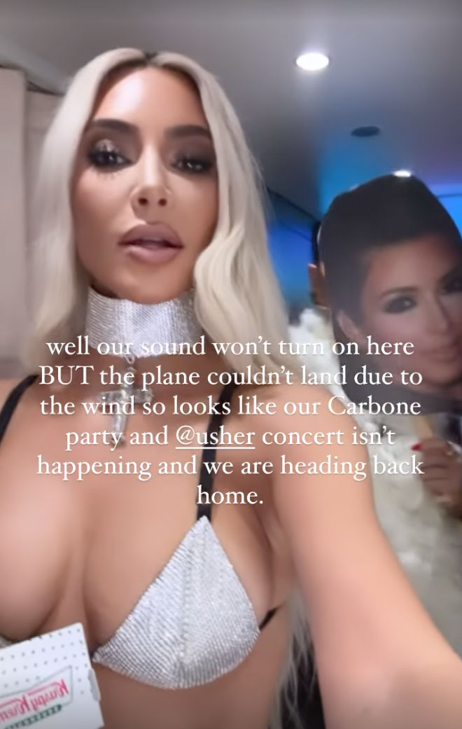 Kim Kardashian has birthday disaster as $72M private jet is forced to make emergency landing on way to Las Vegas