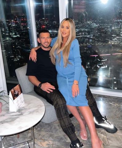 Charlotte Crosby reveals £800 designer baby blanket after giving birth to first child