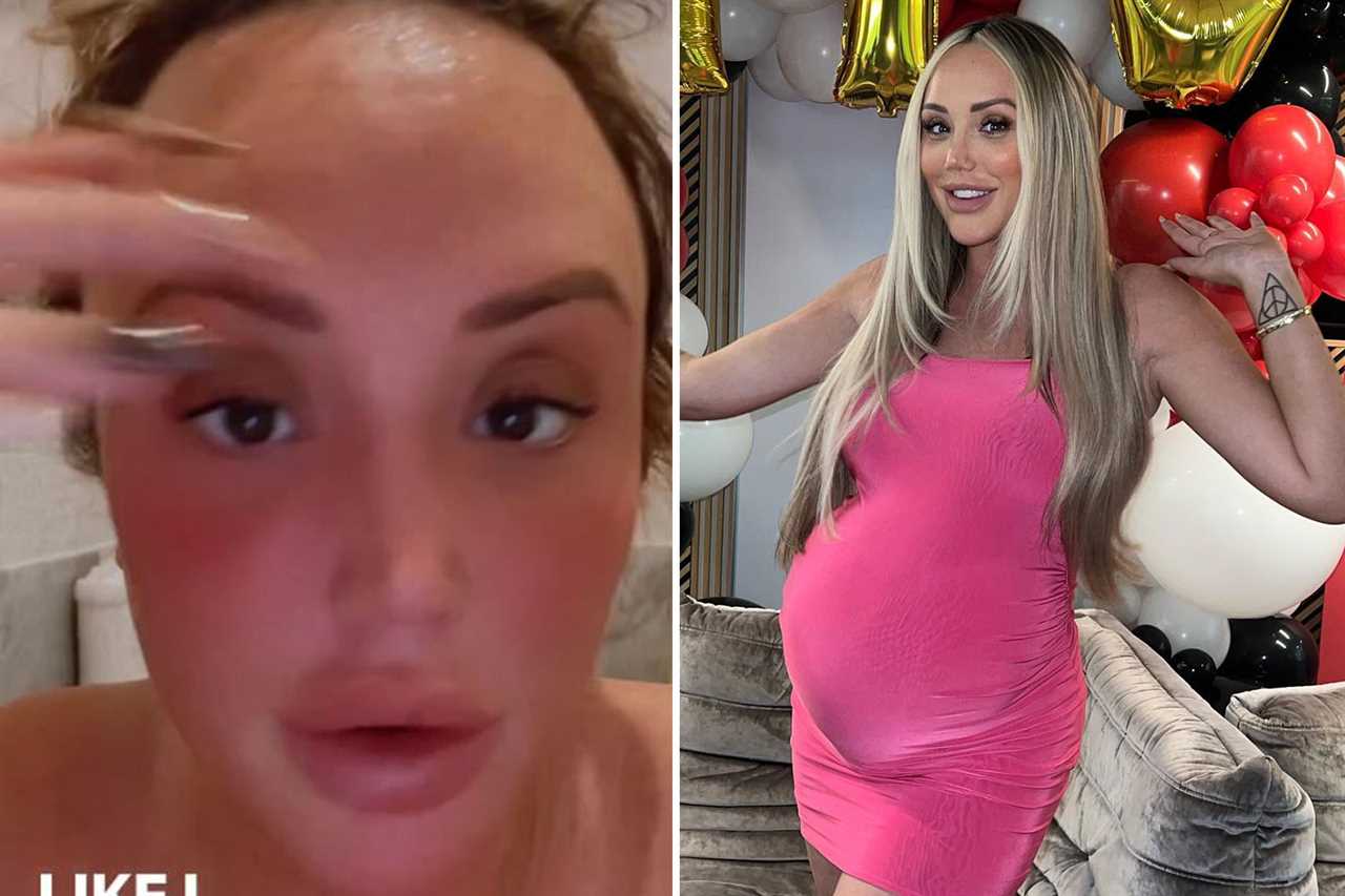 Charlotte Crosby reveals £800 designer baby blanket after giving birth to first child