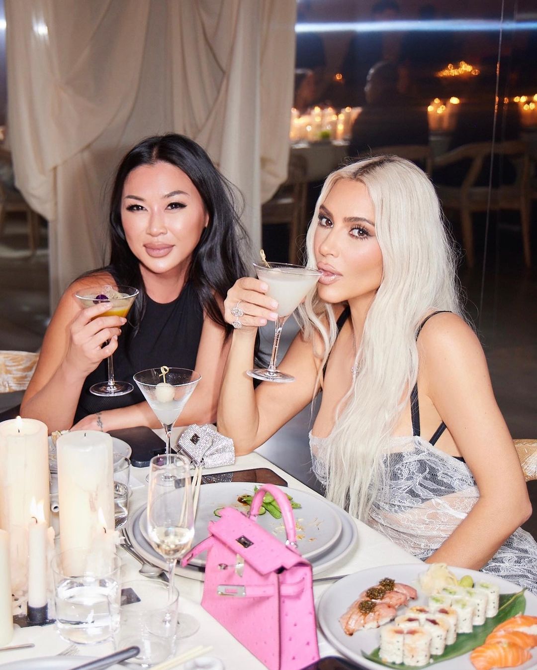 Kardashian fans alarmed as Kim ‘looks the skinniest’ of all her sisters in new birthday pics after drastic weight loss