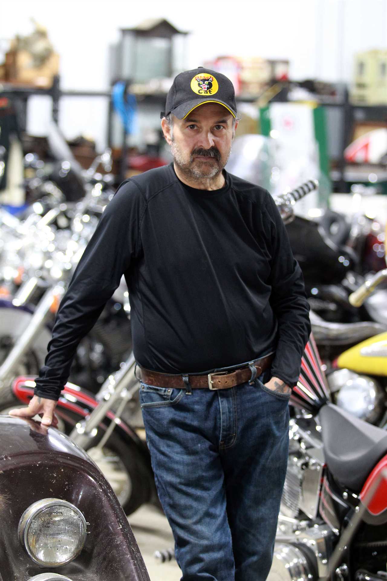 Inside American Pickers star Frank Fritz’s $6M fortune featuring 40 motorcycles as he fights for his life after stroke