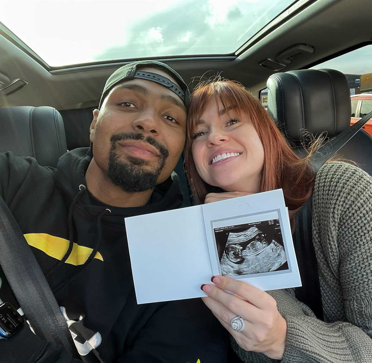 I’m A Celebrity All Stars’ Jordan Banjo reveals wife Naomi is pregnant with sweet baby scan pic