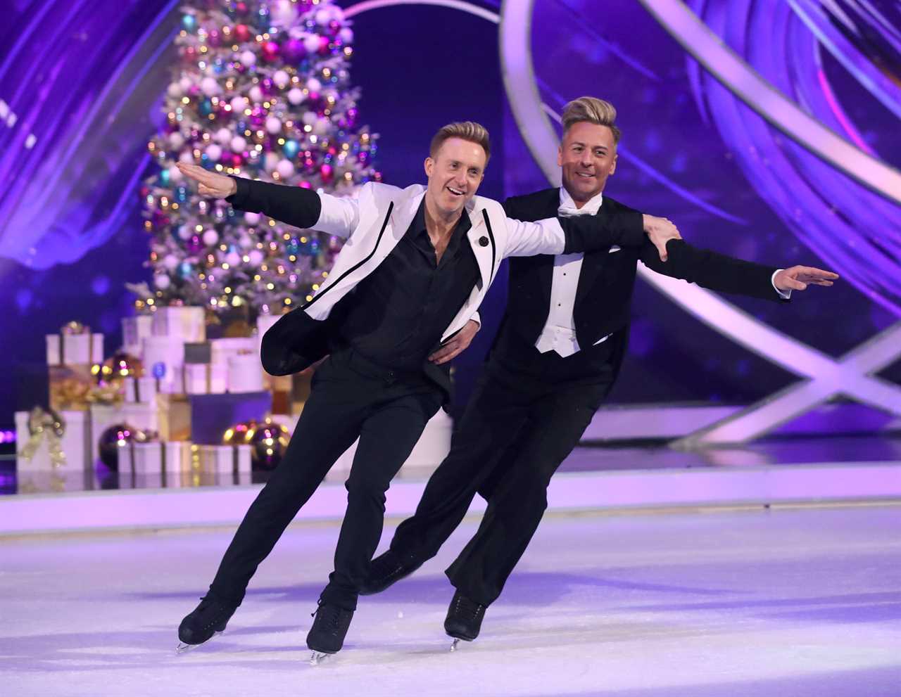 Ian Watkins and Matt Evers during the Dancing On Ice 2019 photocall