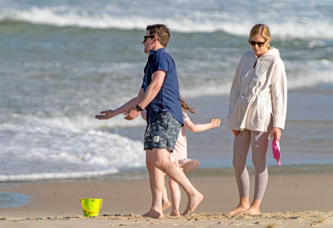 I’m A Celeb’s Dec Donnelly soaks up the sun on the beach with his family ahead of show launch
