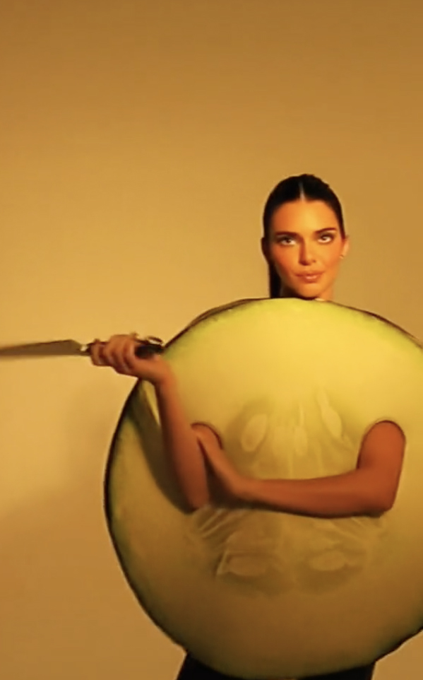 Kardashian fans divided over Kendall Jenner’s Halloween cucumber costume that claps back at her viral meme