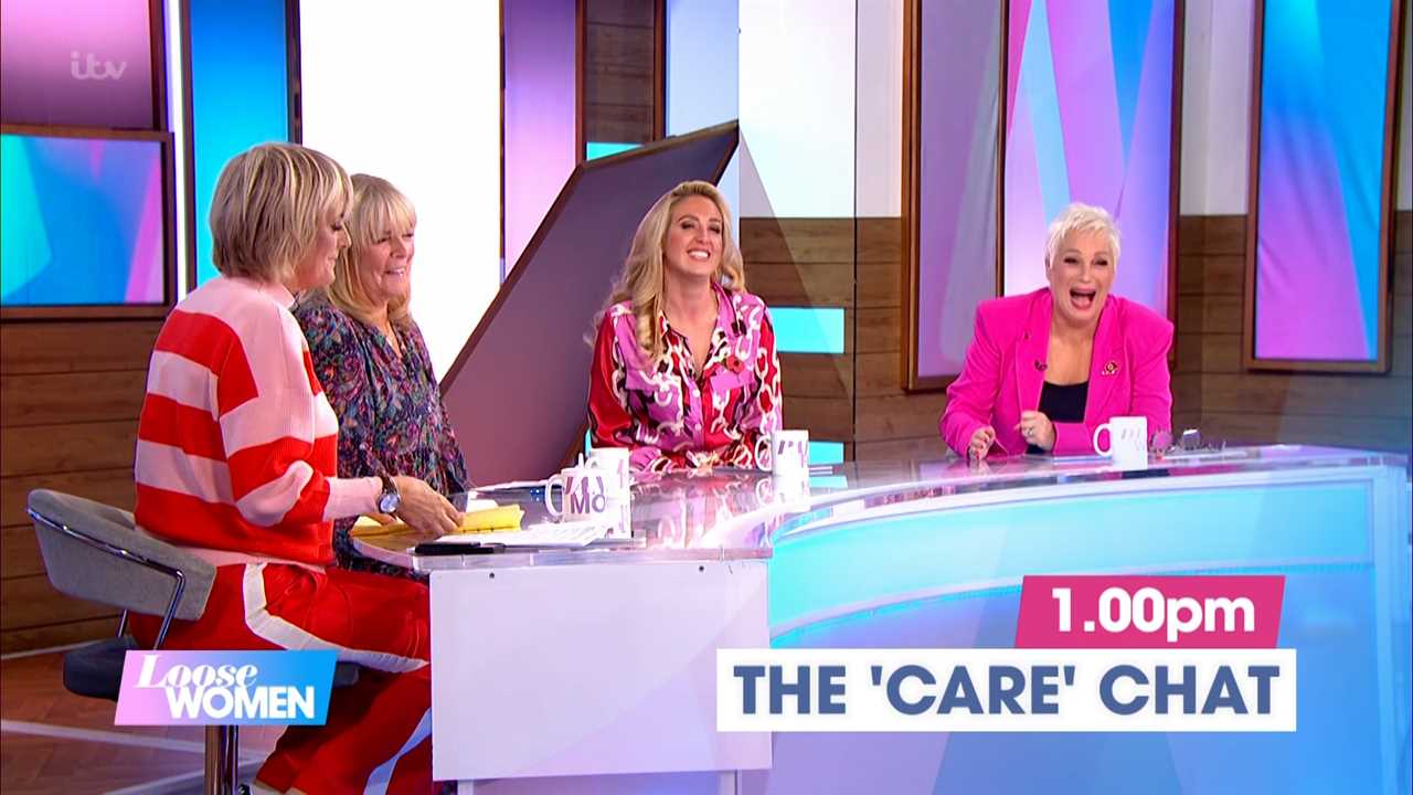 Loose Women in chaos as part of the set collapses live on air