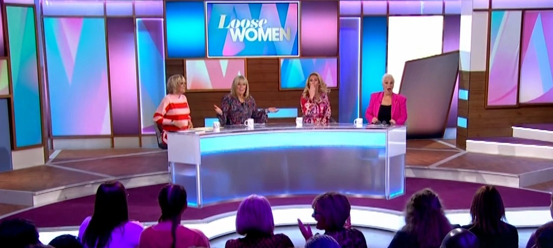 Loose Women in chaos as part of the set collapses live on air