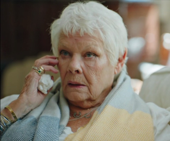 Judi Dench fights back tears in heartbreaking moment during ‘enchanting’ Louis Theroux interview