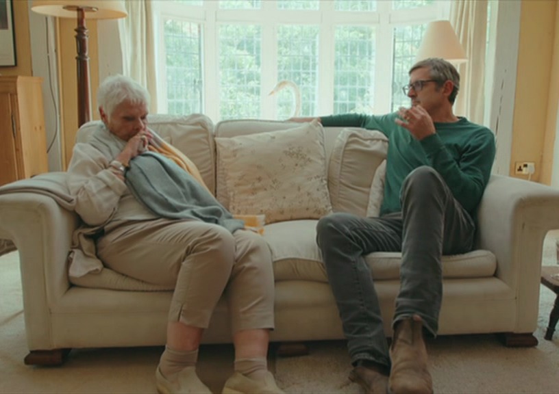 Judi Dench fights back tears in heartbreaking moment during ‘enchanting’ Louis Theroux interview