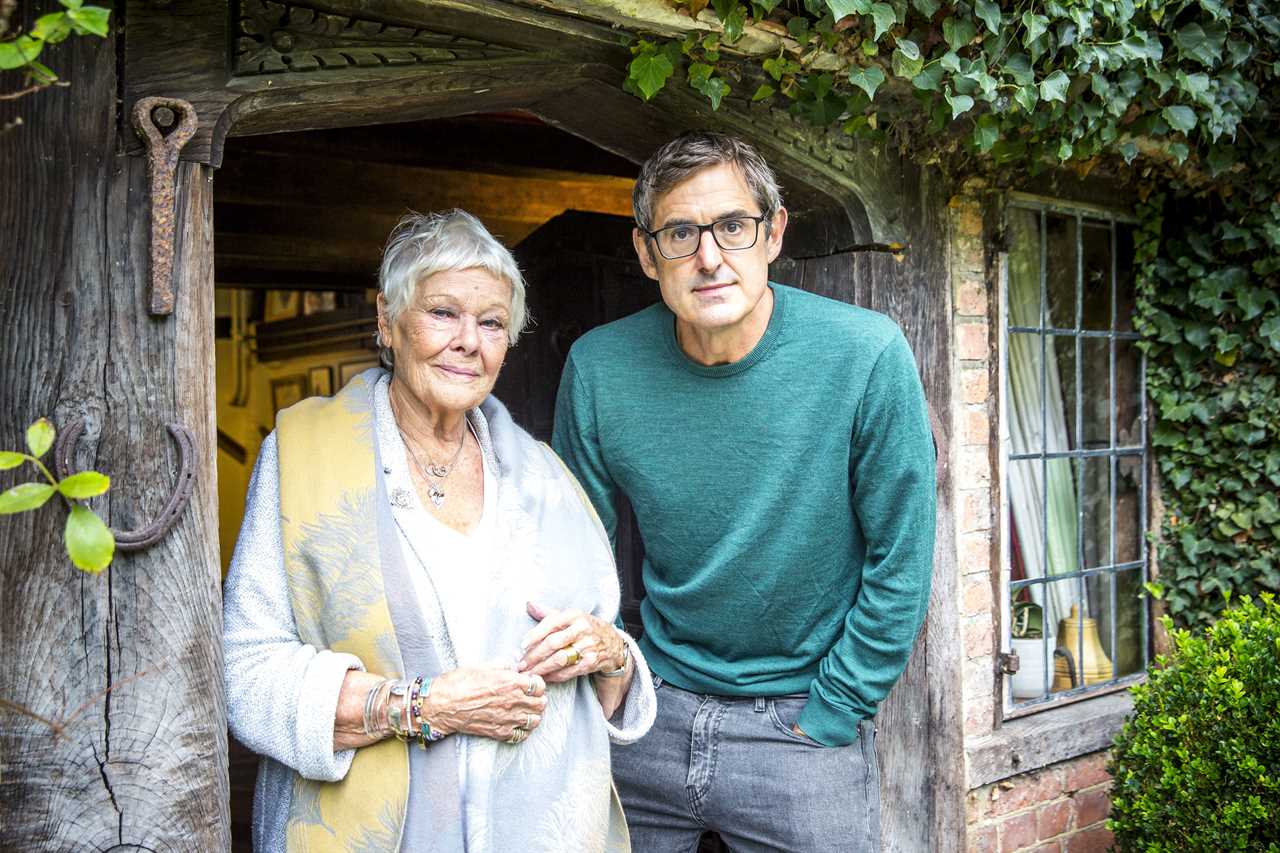 Judi Dench fights back tears in heartbreaking moment during ‘enchanting’ Louis Theroux interview