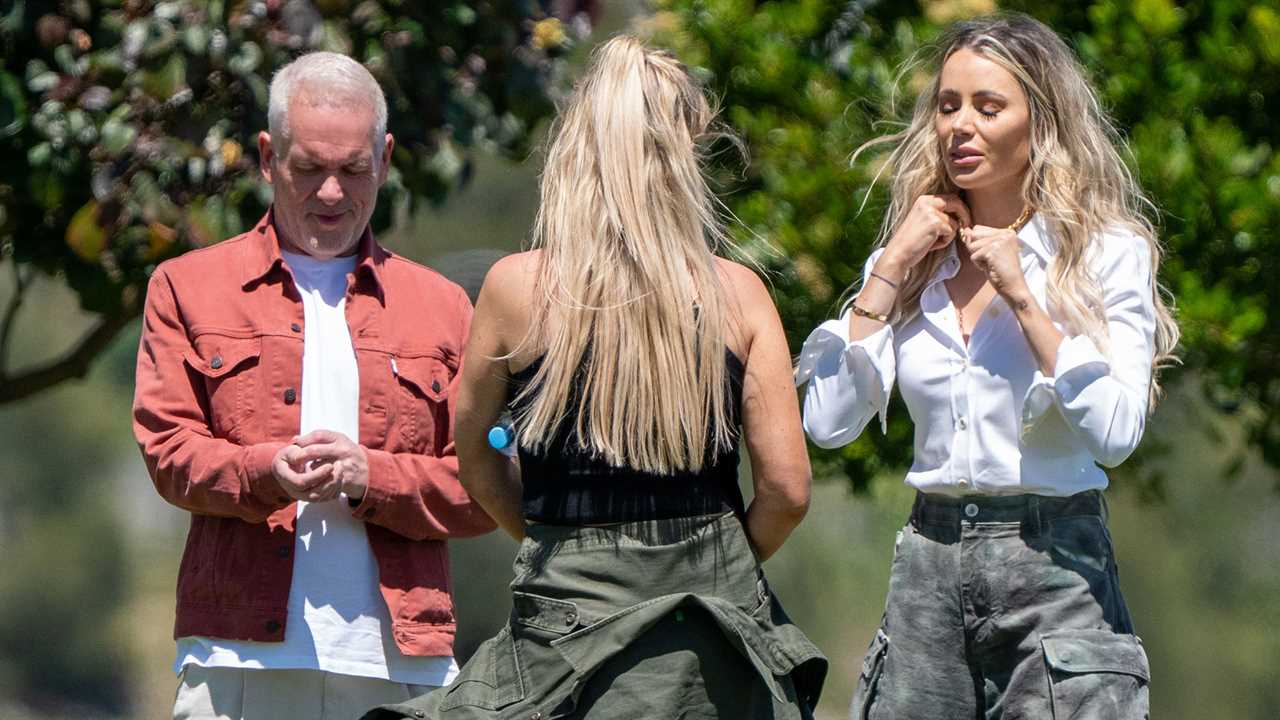 Terrified Olivia Attwood screams in fear as I’m A Celebrity cast prepare to enter camp by helicopter