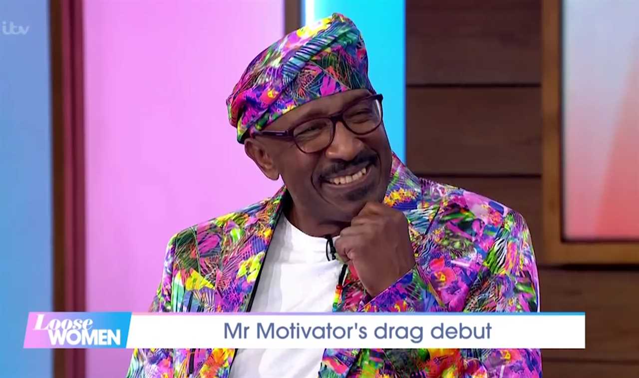 Loose Women viewers stunned as Mr Motivator reveals his age