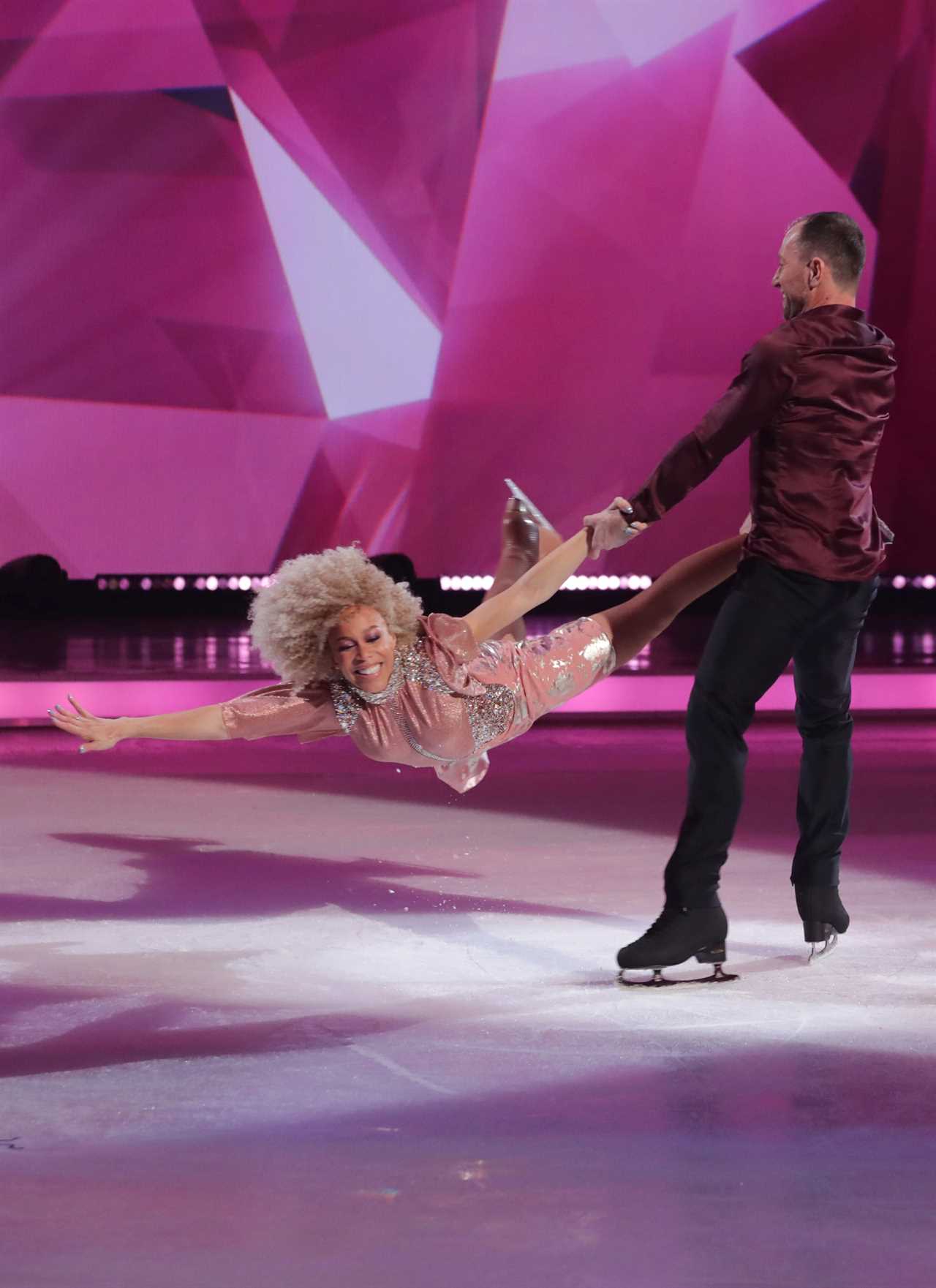 Dancing on Ice’s Ria Hebden reveals nasty backstage accident that viewers never got to see on screen