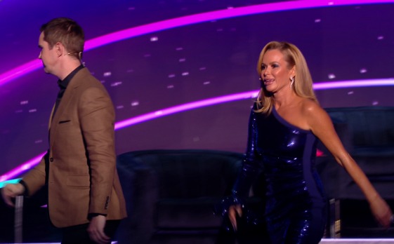 Amanda Holden shocks I Can See Your Voice viewers with X-rated joke as she stuns in thigh-high dress