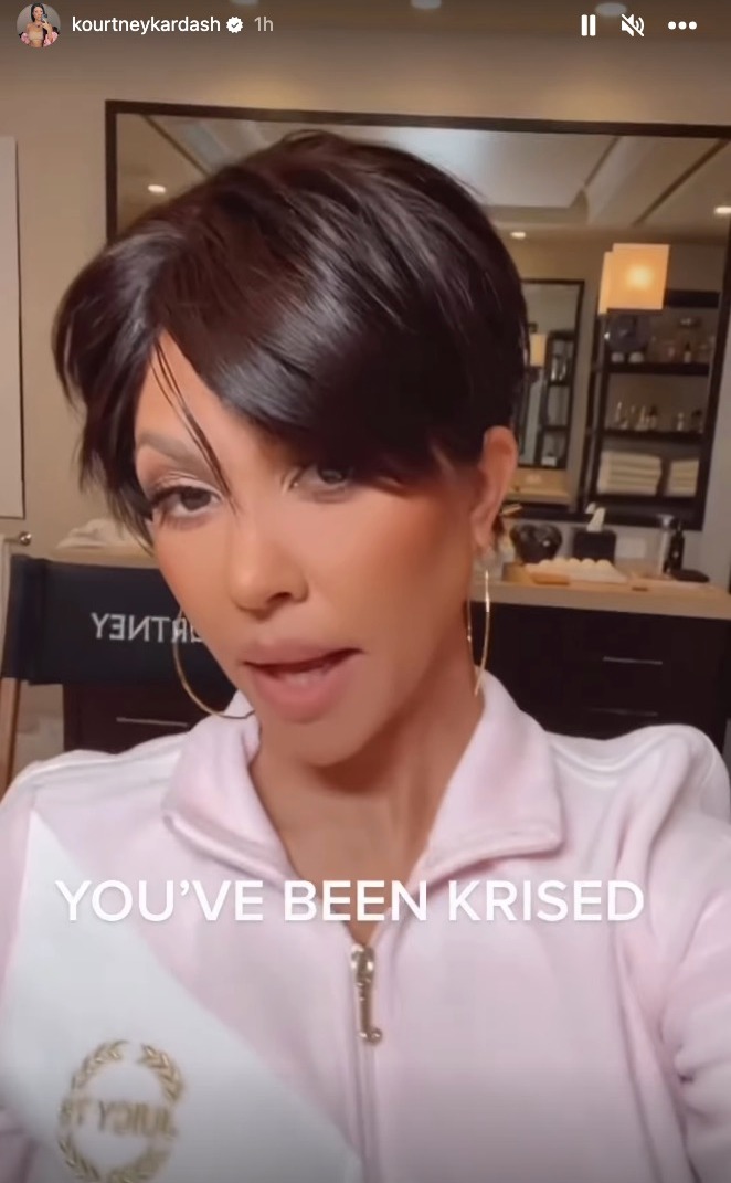 Kourtney Kardashian pokes fun at mom Kris Jenner on 67th birthday and shows off her ‘new hair’ in new video