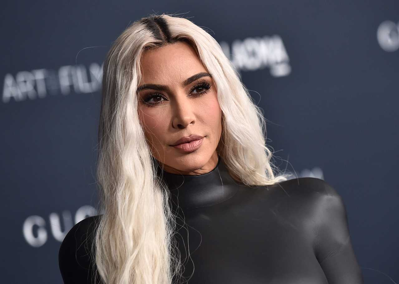 Kim Kardashian shows off her real skin in new unedited photos but fans are shocked by ‘odd’ detail on her neck