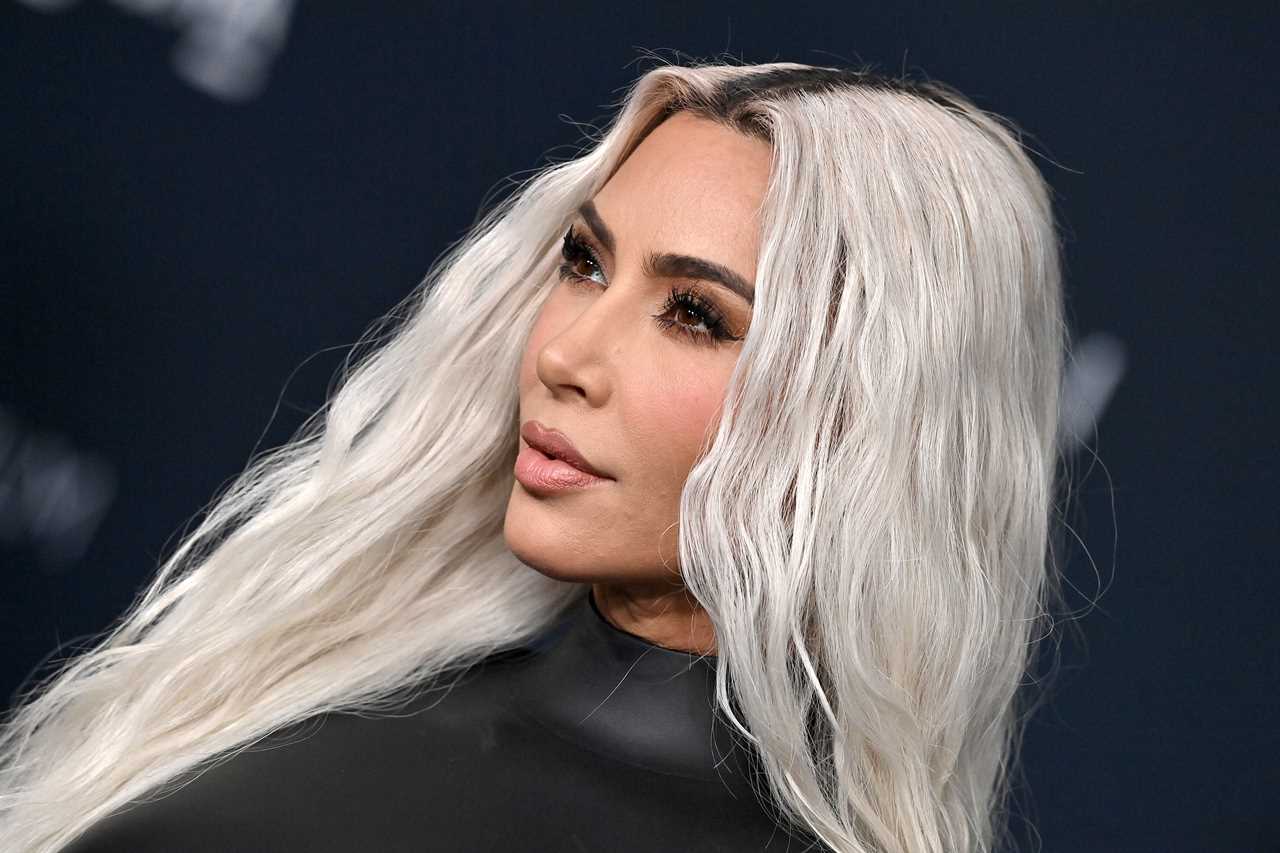 Kim Kardashian shows off her real skin in new unedited photos but fans are shocked by ‘odd’ detail on her neck