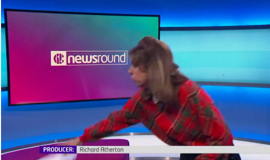 Newsround presenter has priceless response after mortifying live blunder