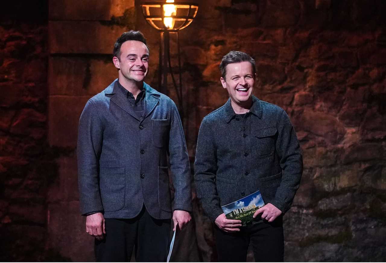 Ant and Dec took a swipe at Matt Hancock after he sings Ed Sheeran on I’m A Celeb