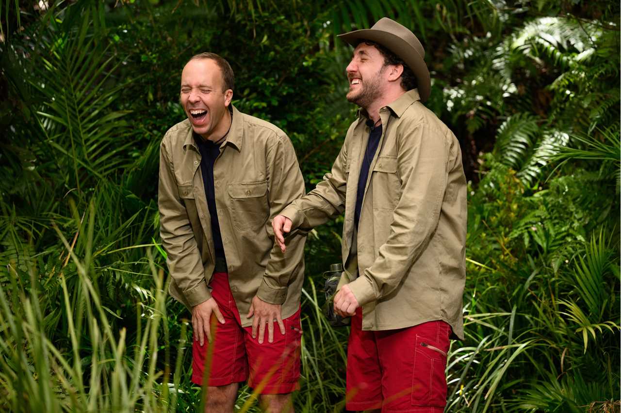 Ant and Dec took a swipe at Matt Hancock after he sings Ed Sheeran on I’m A Celeb