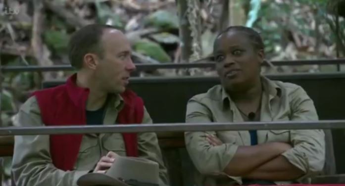 I’m A Celeb viewers spot tell-tale sign that campmate feels ‘contempt’ for Matt Hancock and wants to ‘thump’ him