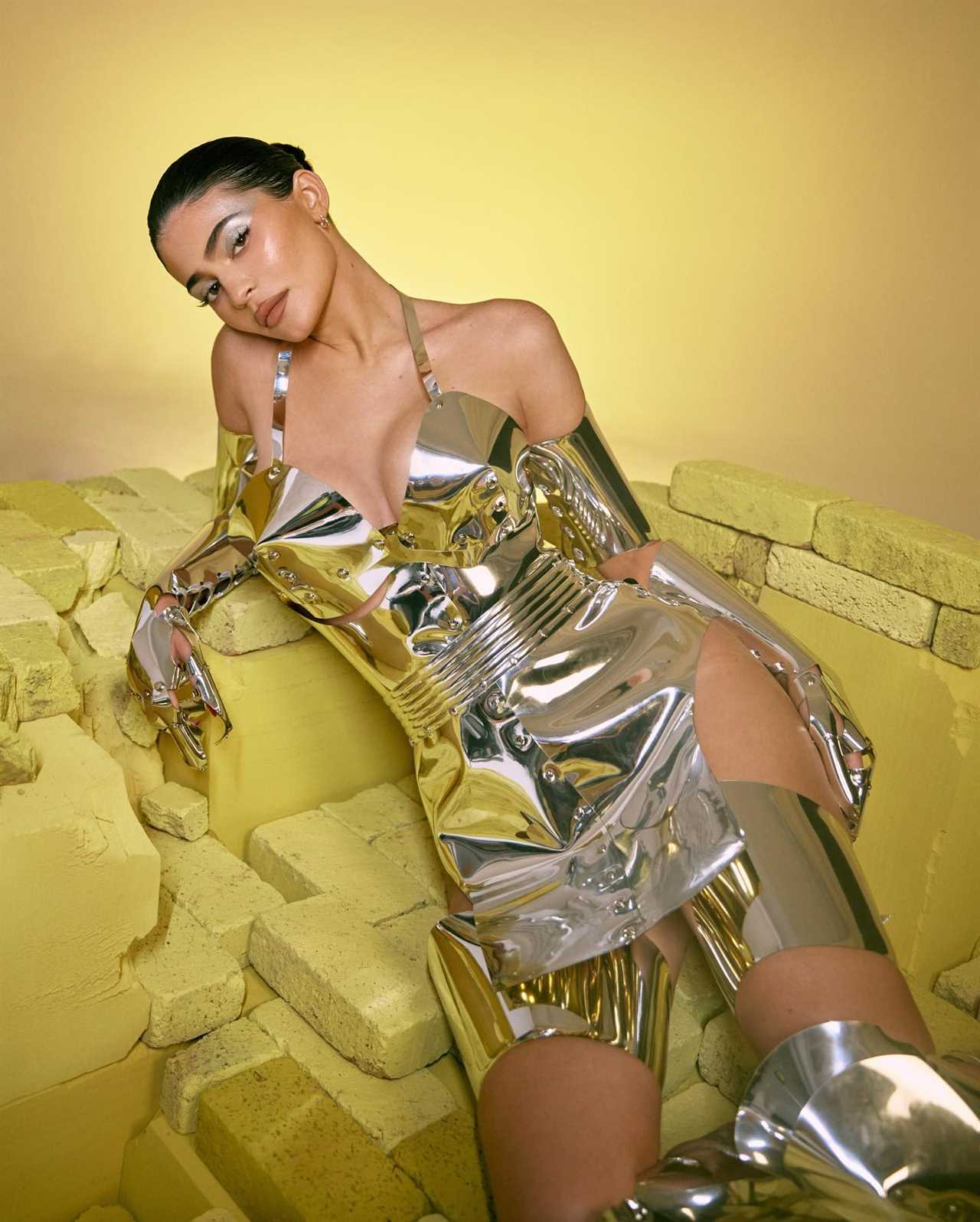 Kardashian fans mock Kylie Jenner as they spot ‘weird’ detail in background of her new cosmetics shoot