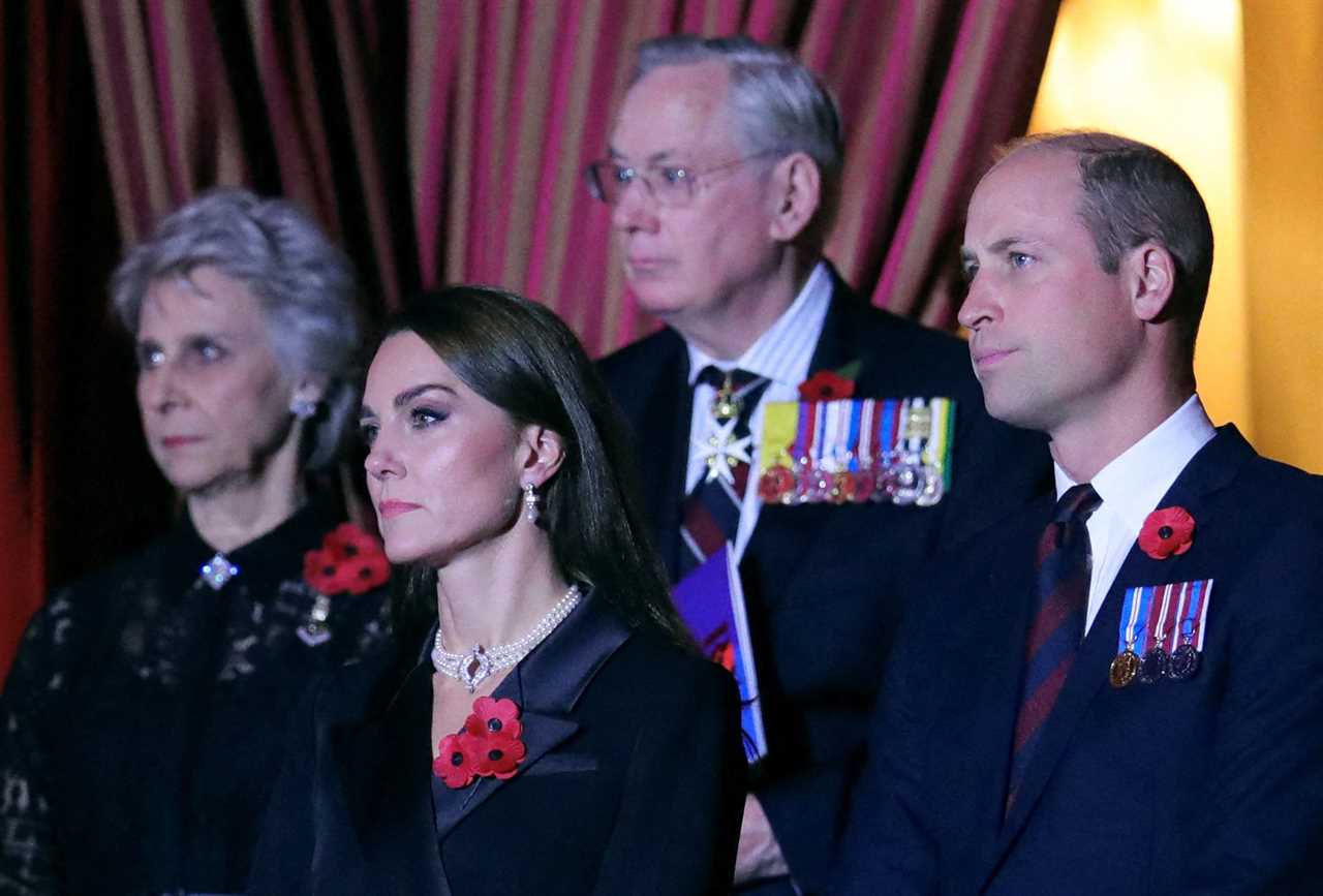 King Charles, Kate & Wills pay their respects at Festival of Remembrance before special Albert Hall tribute to The Queen