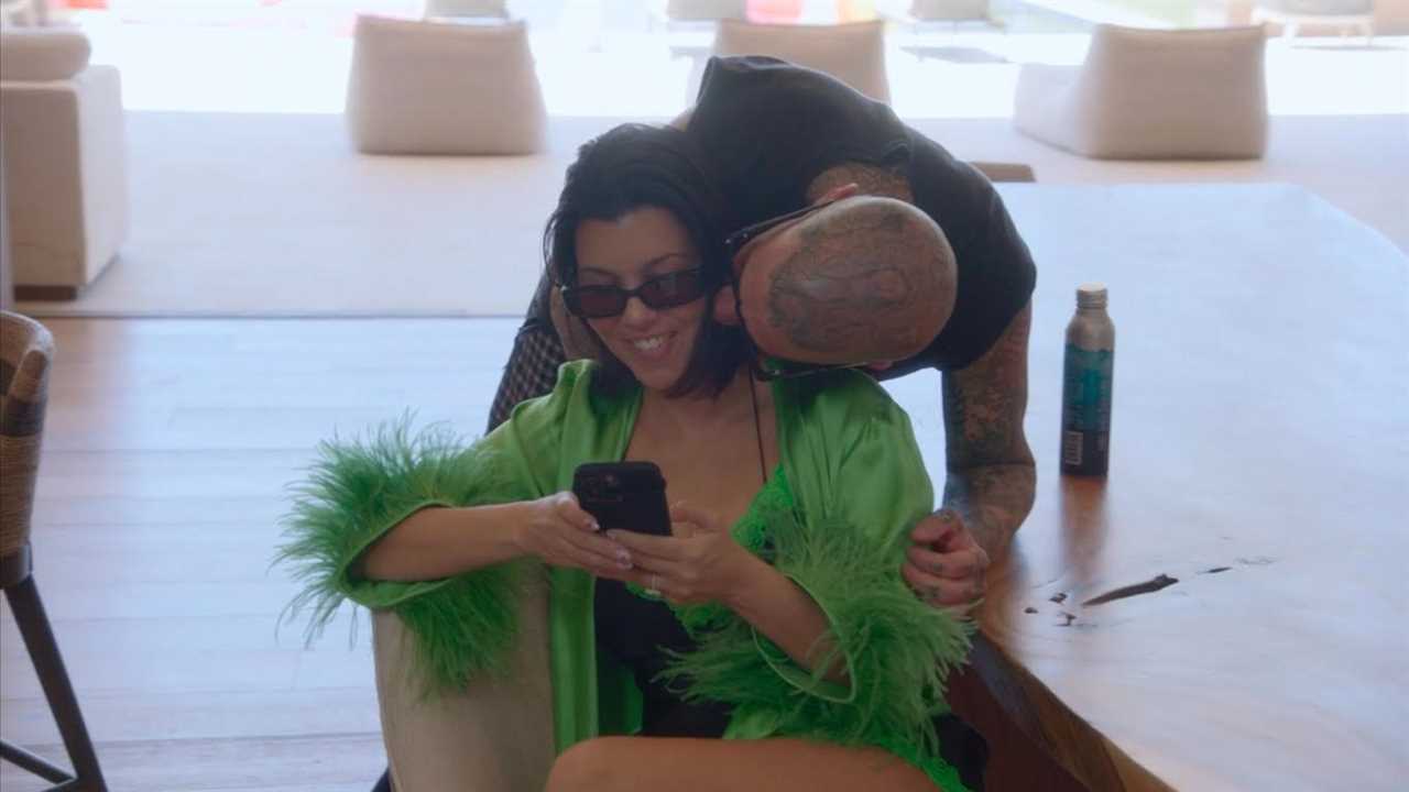 Kourtney Kardashian & Travis Barker stun disturbed tourists with over-the-top PDA as stars kiss & moan at holy cathedral