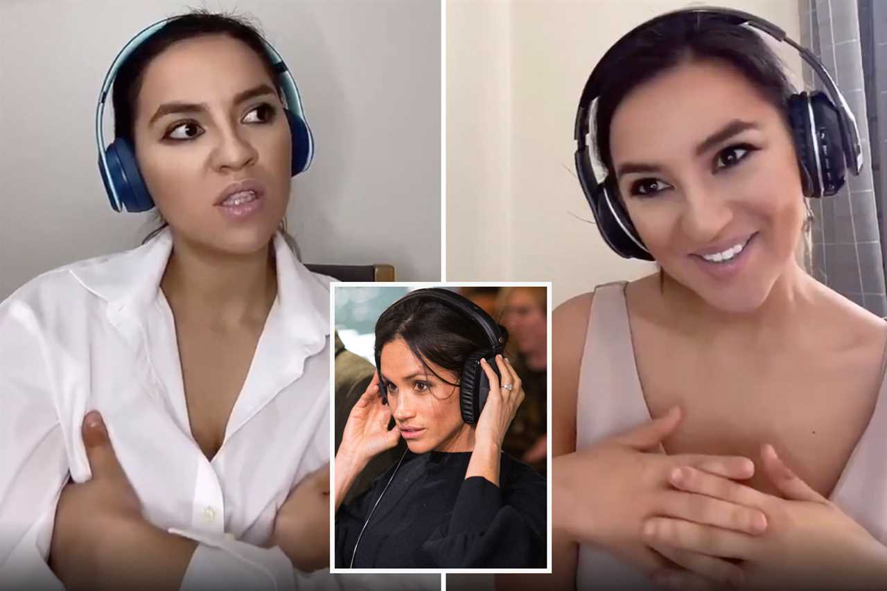 Meghan Markle does her best British accent as she mimics guest Jameela Jamil in new Spotify podcast