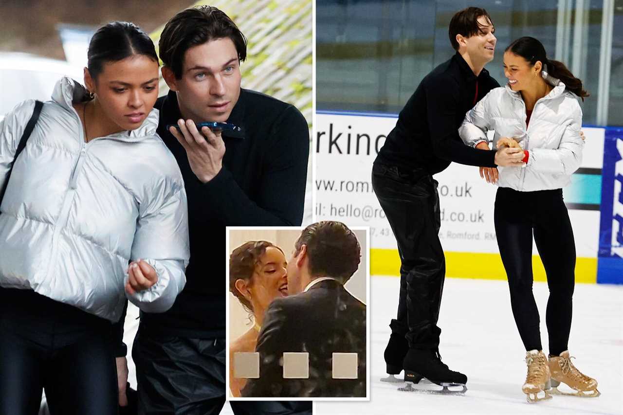 Joey Essex fuels speculation he’s dating Dancing On Ice pro Vanessa Bauer as they ‘stay’ at same hotel