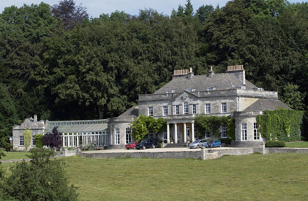 Gatcombe Park Estate has been the residence of Princess Anne. It also features two cottages for her children.