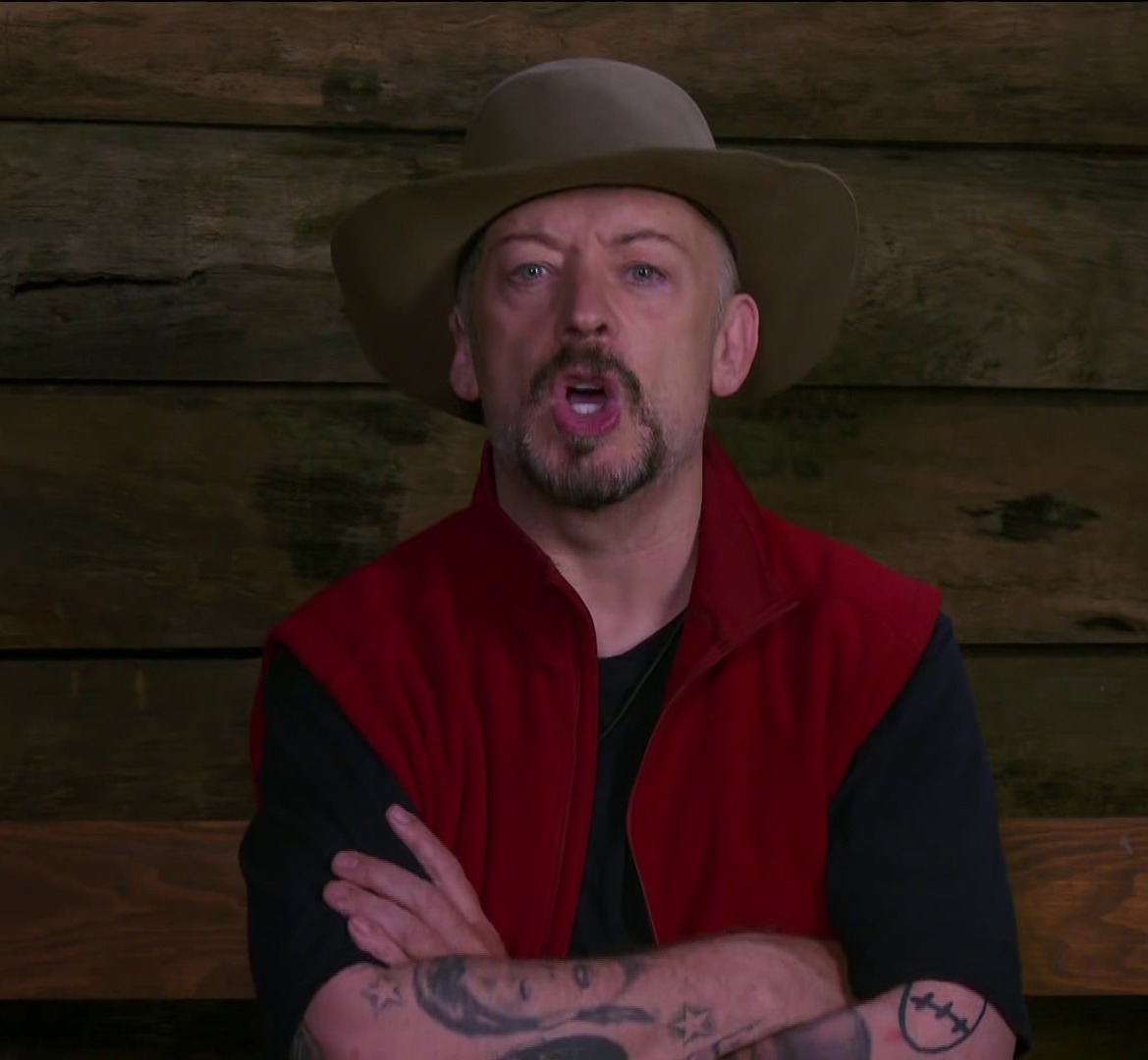 I’m A Celeb fans ‘spot real reason’ Boy George was fuming over What’s The Time Mr Wolf?