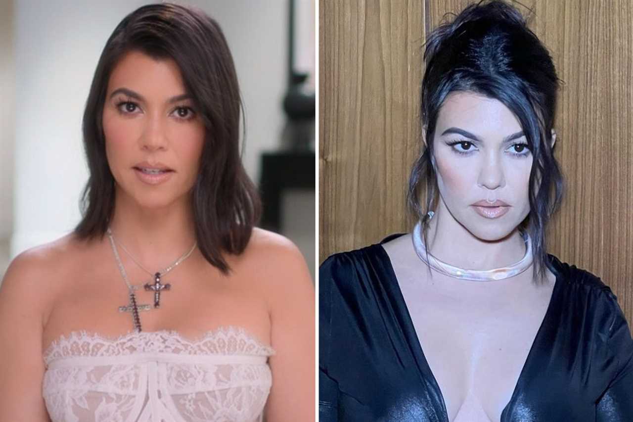 Kardashian fans mock Kourtney as they spot odd detail about her face in new photos