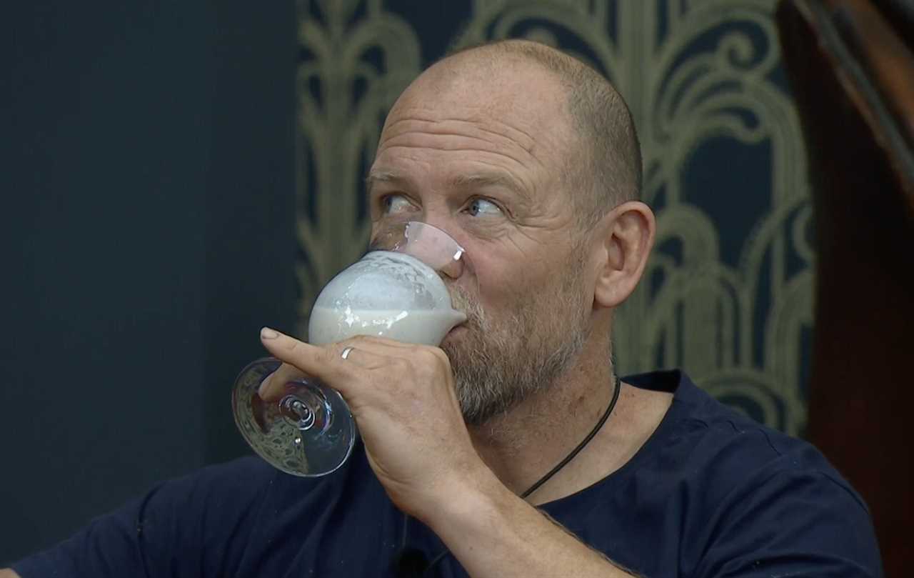 I’m A Celebrity viewers gag as Mike Tindall swallows blended pig’s penis in gruesome trial