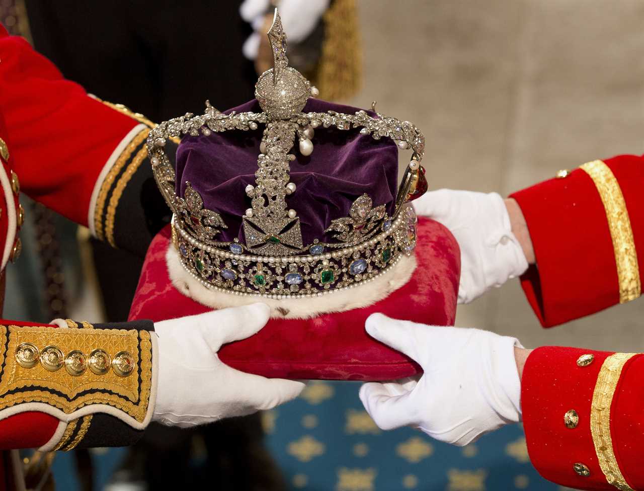 Will King Charles wear the same crowns as the Queen?