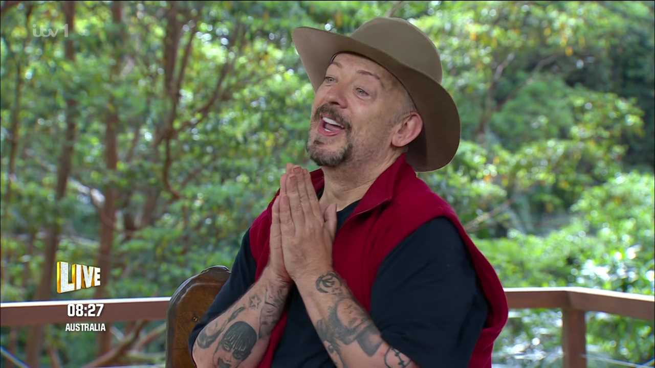 I’m A Celeb’s Boy George slams fake claims he ‘snubbed’ Babatunde