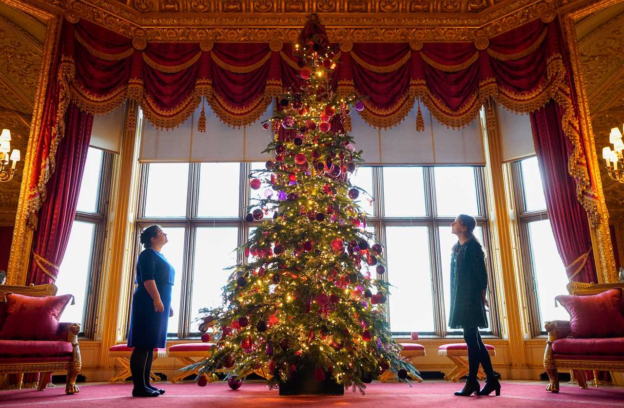 King Charles’ Windsor Castle Christmas decorations revealed – and royal fans spot a hidden tribute to the Queen