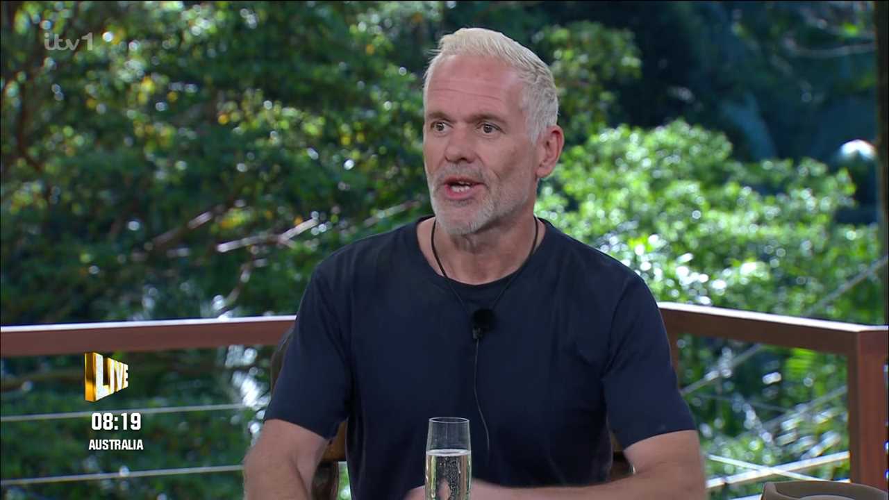 Chris Moyles leaves I’m A Celebrity viewers open-mouthed with bizarre comment about girlfriend’s outfit