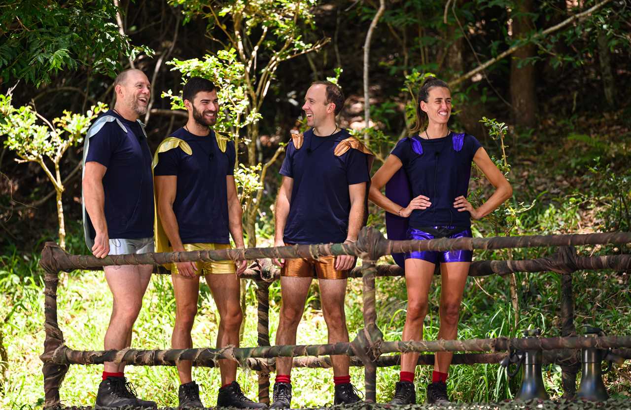 I’m A Celeb fans convinced Mike Tindall deliberately crushed Matt Hancock in brutal cyclone