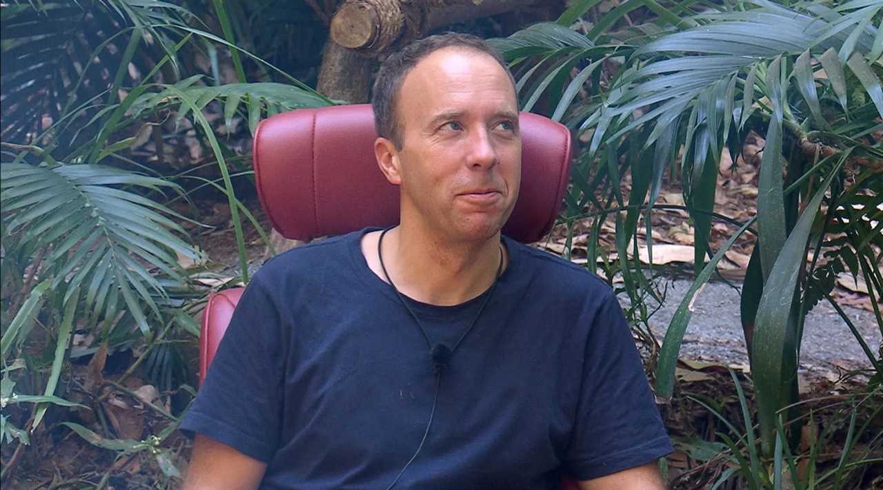 Matt Hancock has become an unlikely finalist of I'm A Celeb 2022