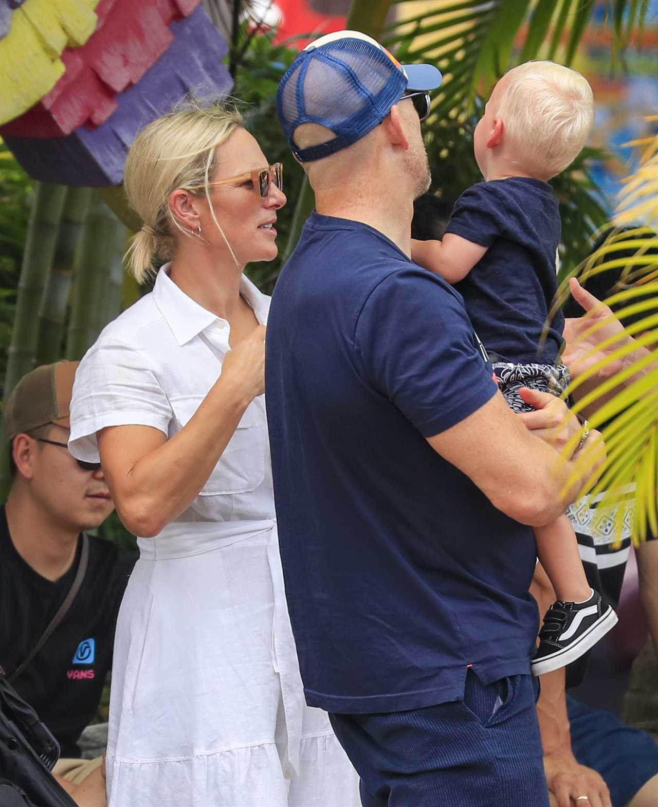 I’m A Celebrity’s Mike Tindall reunites with daughter Mia for family day out with wife Zara after show exit