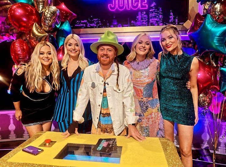 Inside the boozy Celebrity Juice wrap party as Joey Essex kisses Emily Atack and dances with Maya Jama