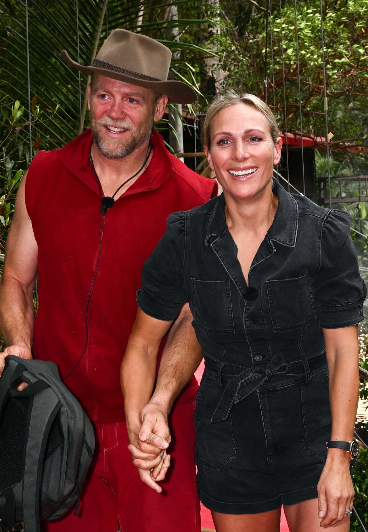 Zara Tindall jokes Mike was ‘cheating on her’ with jungle wife Sue Cleaver as they reunite after I’m A Celeb